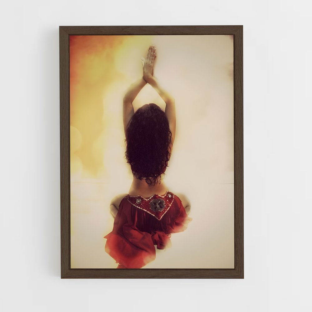 Poster Petite Danseuse Rouge (vue 5)